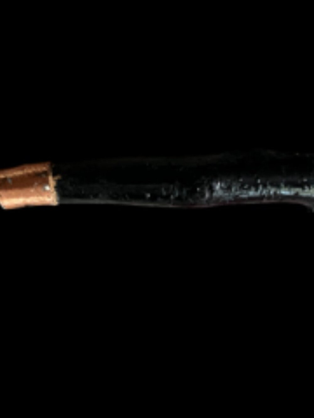 Irish Blackhorn Walking Cane - Picture 7 of 10